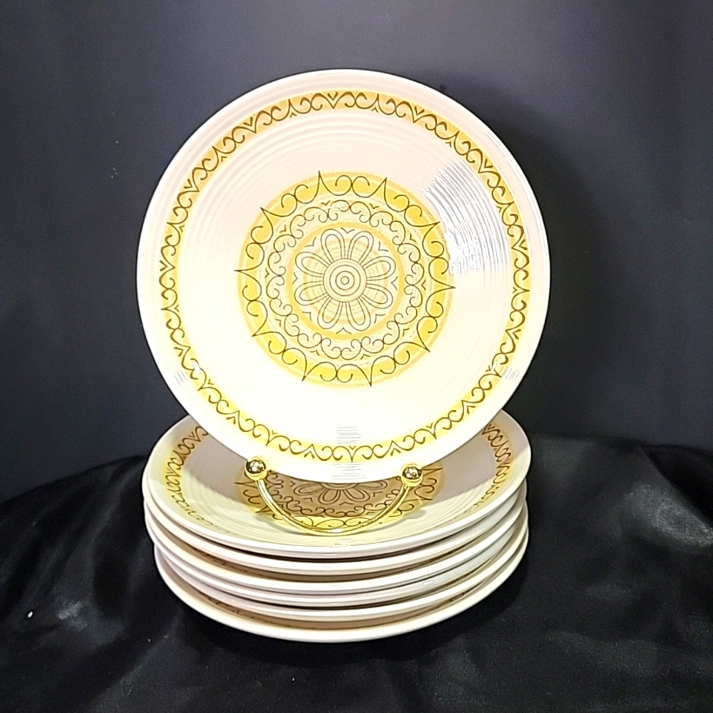 Set Of Seven MS Sierra Saucers